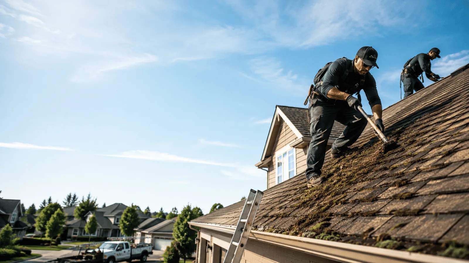 Roof Moss Removal in Steubenville, OH near me